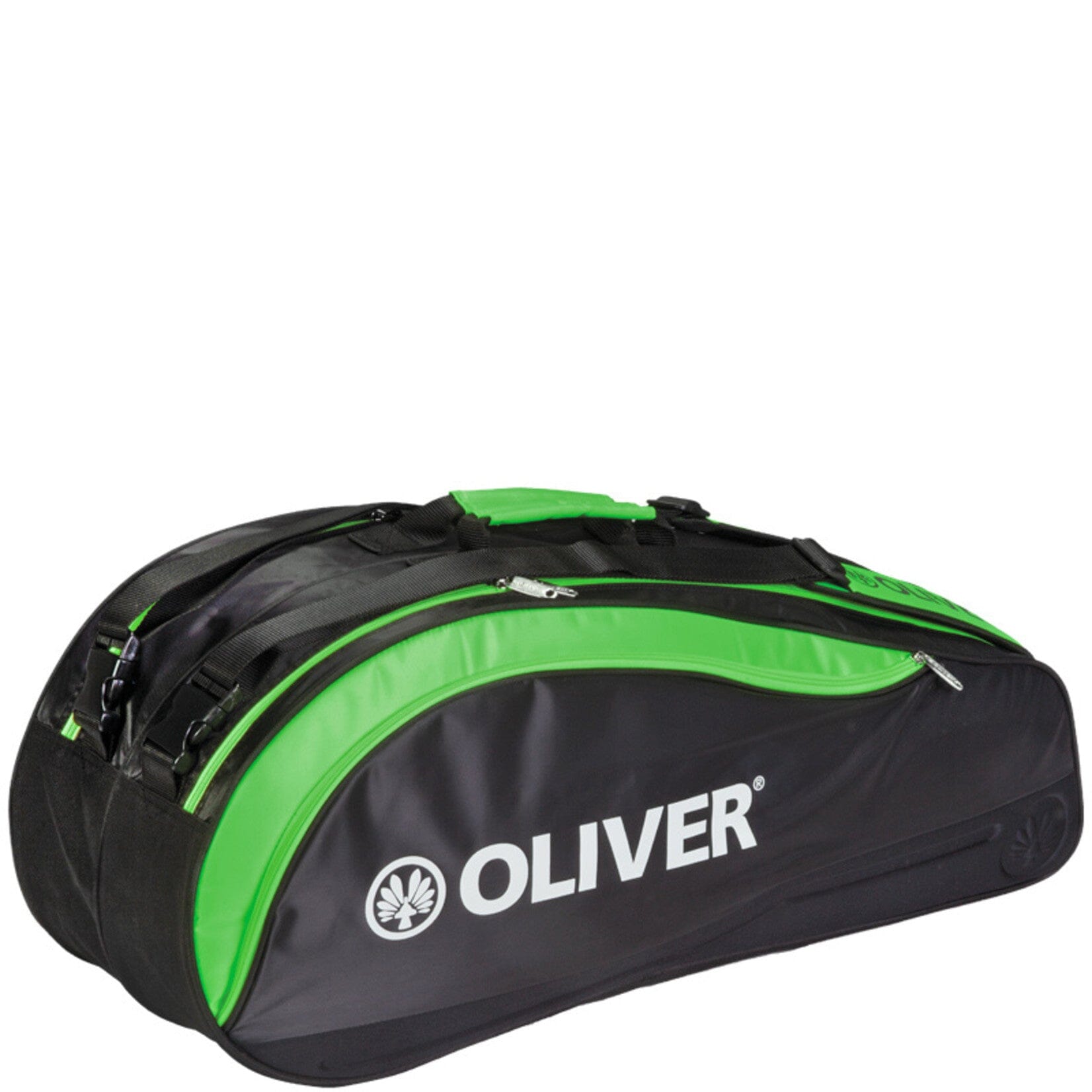 Oliver Top Pro 9R Racketbag Squash tassen Oliver Zwart/ Groen 