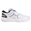 Salming Recoil Strike Shoe Men - White/Black Squash schoenen Salming 40 2/3 Wit 