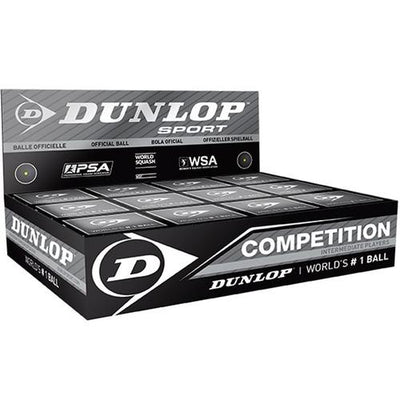 Dunlop Competition Squashbal - Doos Squash ballen Dunlop