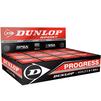 Dunlop Progress Squashbal - Doos Squash ballen Dunlop