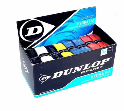 Dunlop Hydra PU Grip - 24st Assortie Squash grips Dunlop