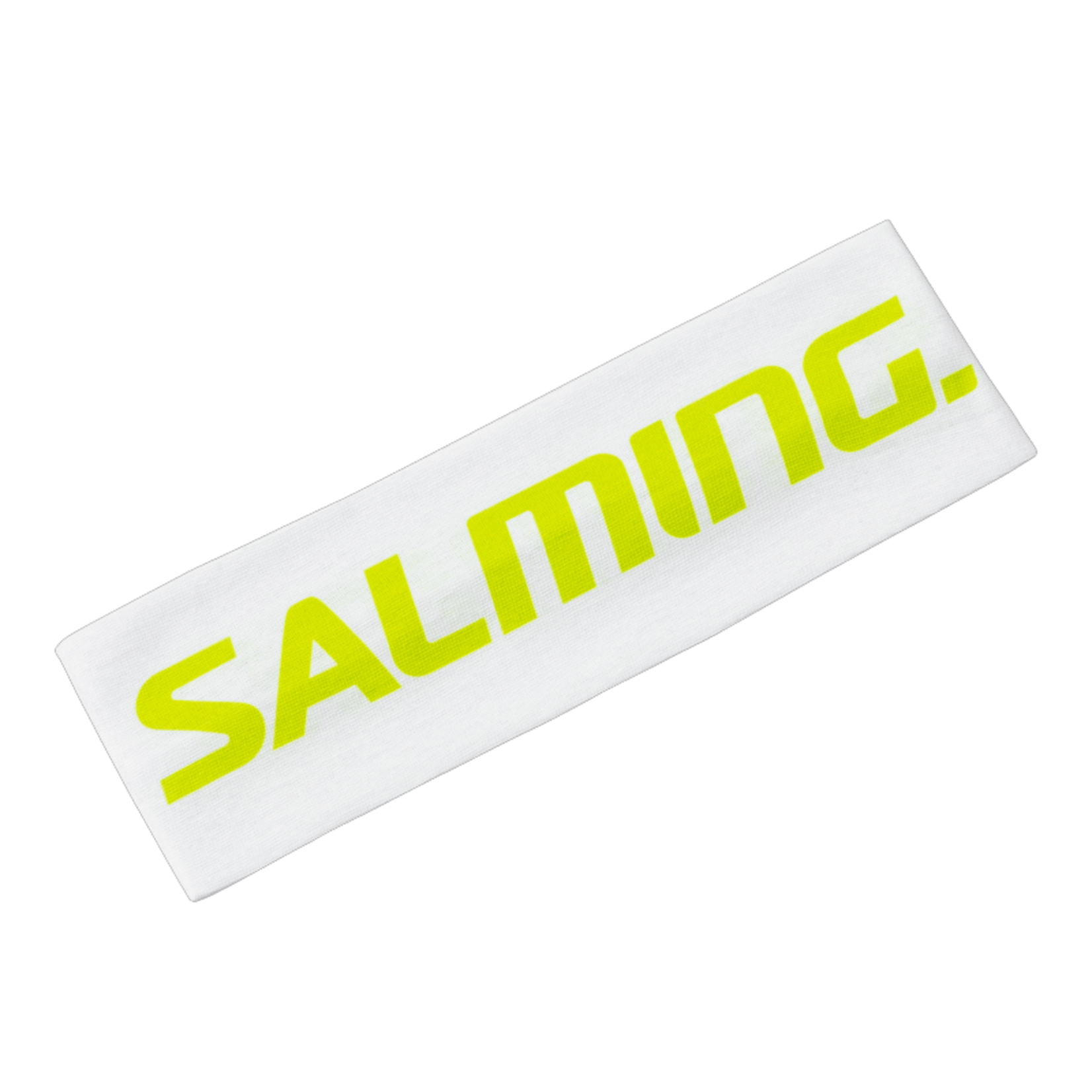 Salming hoofdband Mid (7cm) Hoofd/ polsbanden Salming Wit/Lime 